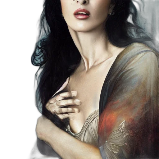 jewelry, dress, photorealistic, fantasy art, oil painting, watercolor, dark, majestic transparent PNG cut-out