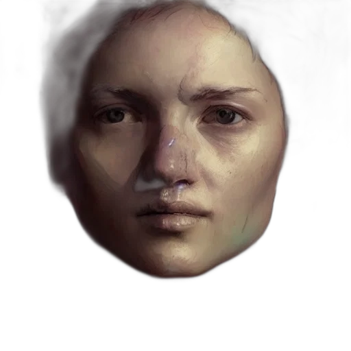 face, mask, robot, crown, photorealistic, concept art, oil painting, fantasy art transparent PNG cut-out