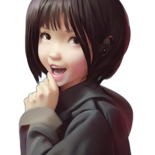 jacket, face, staff, robot transparent PNG cut-out