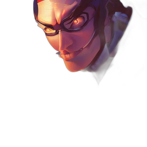 face, mask, crown, robot transparent PNG cut-out