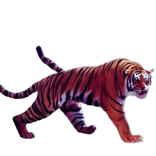 animal, creature, staff, concept art, pixel art, 3d render, photorealistic, tiger transparent PNG cut-out