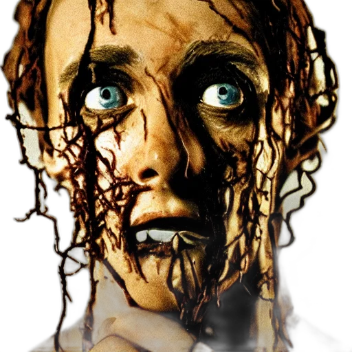 face, creature, mask, staff transparent PNG cut-out