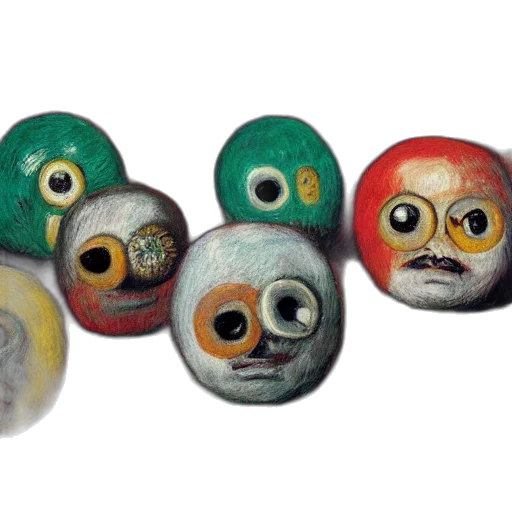 mask, jewelry, face, 3d render, oil painting, photorealistic, concept art, ball transparent PNG cut-out