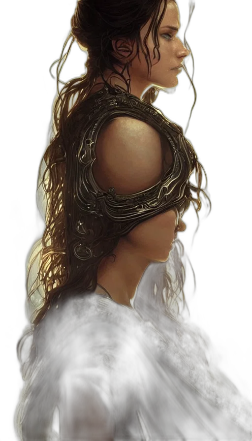 hair, mask, crown, face transparent PNG cut-out