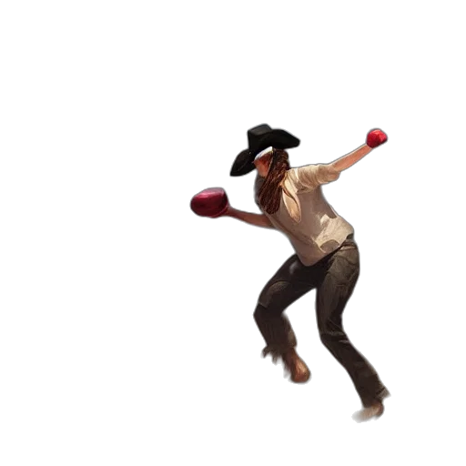 hat, staff, 3d render, concept art transparent PNG cut-out