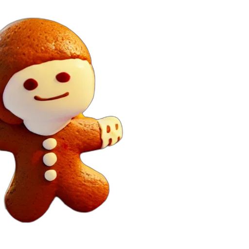 staff, food, robot, 3d render transparent PNG cut-out