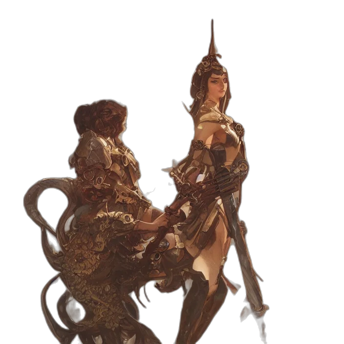 staff, dragon, sword, weapon, concept art, fantasy art, pixel art, comic book art transparent PNG cut-out