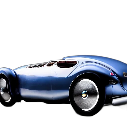 car, concept art, 3d render, photorealistic, watercolor, futuristic, bugatti, type transparent PNG cut-out