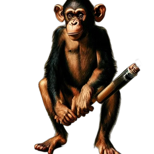 staff, animal, weapon, photorealistic transparent PNG cut-out
