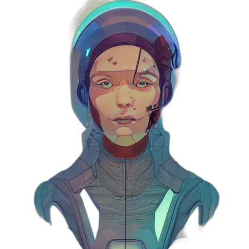 robot, face, jacket, mask transparent PNG cut-out