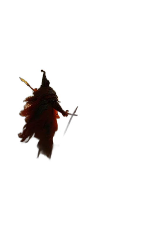 sword, dragon, staff, weapon transparent PNG cut-out