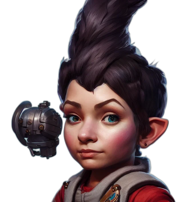 staff, face, weapon, hair, concept art, fantasy art, photorealistic, 3d render transparent PNG cut-out
