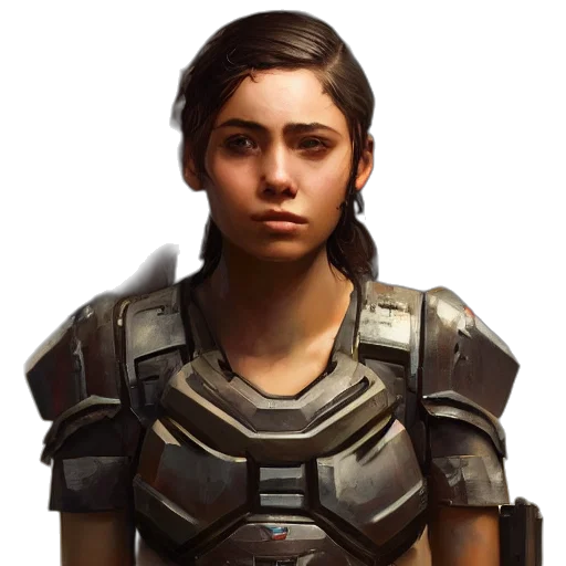 face, staff, robot, weapon transparent PNG cut-out