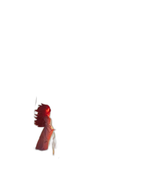 creature, dress, staff, animal, 3d render, concept art, pixel art, photorealistic transparent PNG cut-out