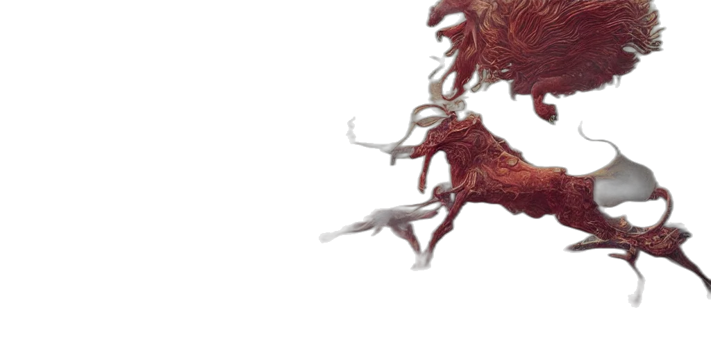dragon, creature, hair, crown transparent PNG cut-out