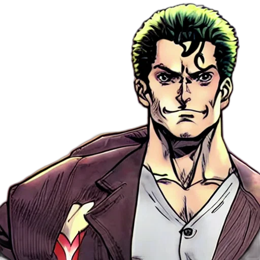 jacket, comic book art, concept art, cartoon transparent PNG cut-out