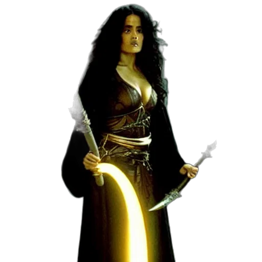 staff, sword, dress, jewelry transparent PNG cut-out