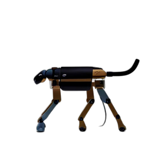 staff, animal, robot, weapon, 3d render, concept art, pixel art, fantasy art transparent PNG cut-out