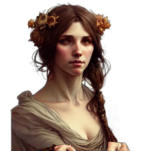 crown, face, dress, jewelry transparent PNG cut-out