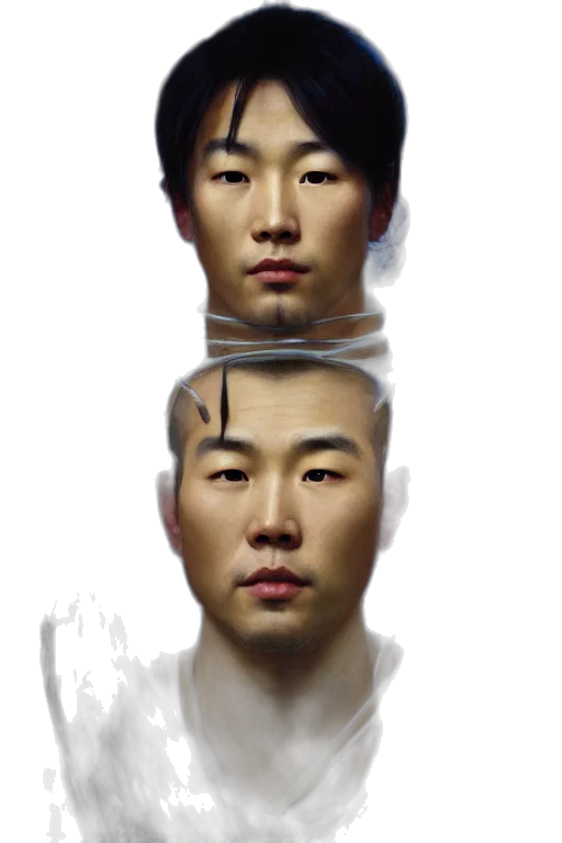 face, mask, crown, staff transparent PNG cut-out
