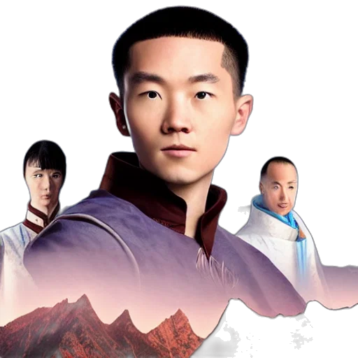 staff, face, dragon, robot transparent PNG cut-out