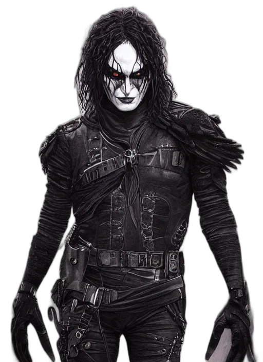 jacket, mask, comic book art, concept art transparent PNG cut-out