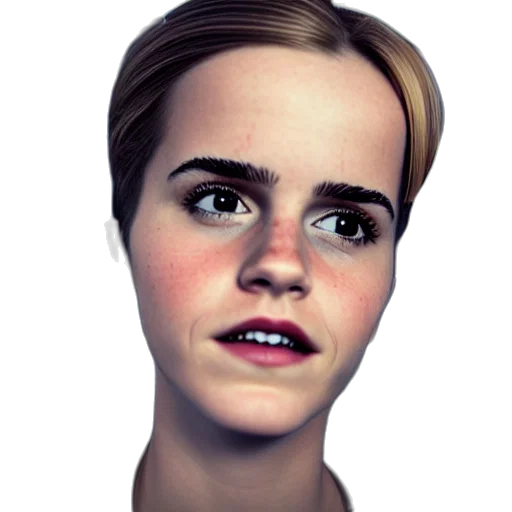 face, hair, mask, robot transparent PNG cut-out