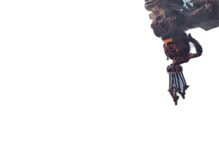 robot, weapon, dragon, sword transparent PNG cut-out