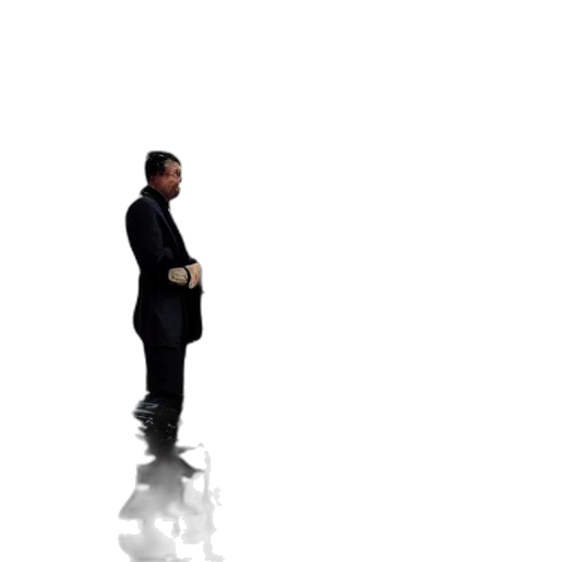 staff, jacket, robot, face, 3d render, concept art, photorealistic, pixel art transparent PNG cut-out