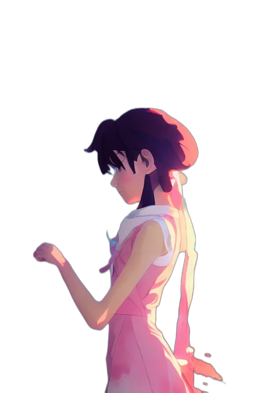 dress, robot, creature, face transparent PNG cut-out