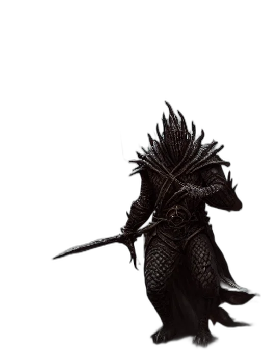 dragon, animal, creature, staff, concept art, 3d render, fantasy art, photorealistic transparent PNG cut-out