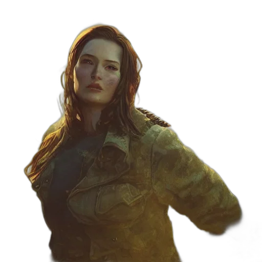 jacket, face, weapon, staff, concept art, photorealistic, fantasy art, comic book art transparent PNG cut-out