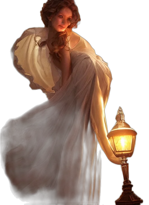 dress, mask, staff, face transparent PNG cut-out