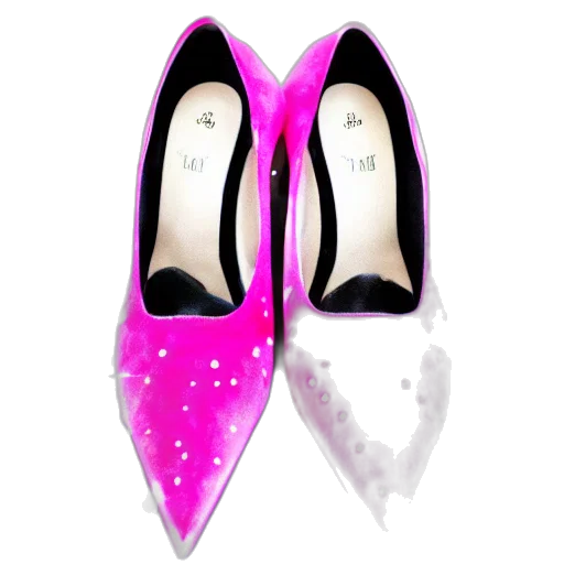 shoes, 3d render, photorealistic, watercolor transparent PNG cut-out
