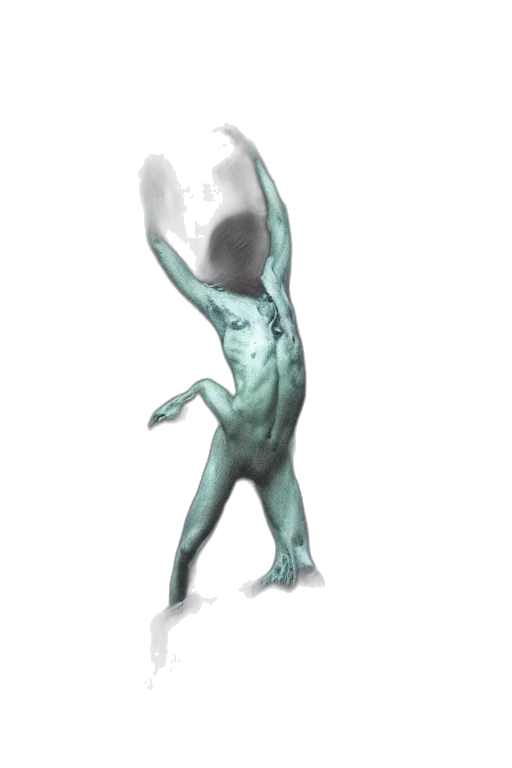 creature, dragon, animal, staff transparent PNG cut-out