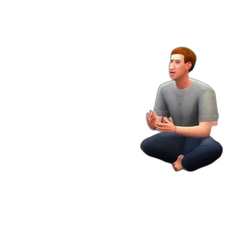 screenshot, mark, zuckerberg, sims transparent PNG cut-out