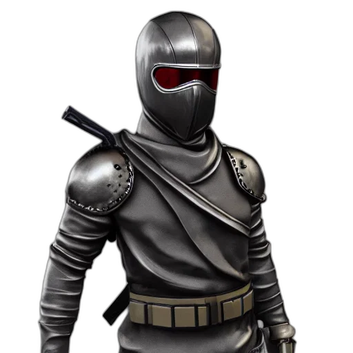 mask, sword, staff, robot, concept art, 3d render, fantasy art, pixel art transparent PNG cut-out