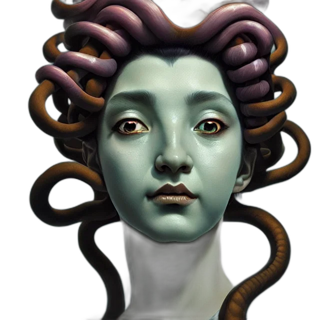 mask, creature, face, staff, concept art, fantasy art, photorealistic, 3d render transparent PNG cut-out