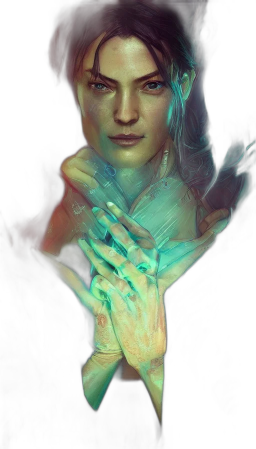 face, robot, mask, creature transparent PNG cut-out