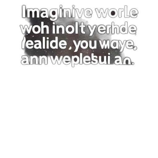 imagine, world, gravity, another transparent PNG cut-out