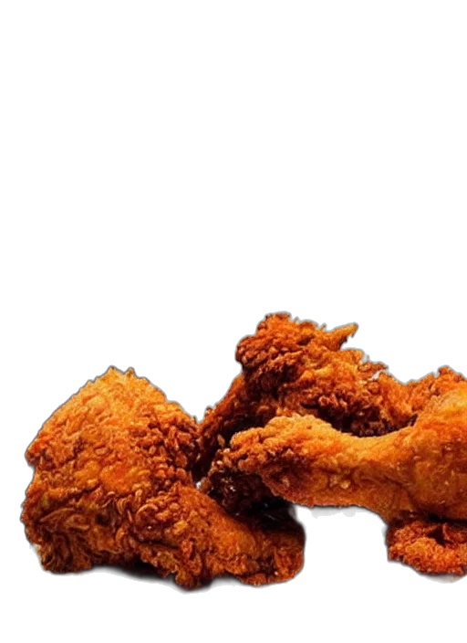 food, weapon, animal, crown, photorealistic, 3d render, fried, chicken transparent PNG cut-out