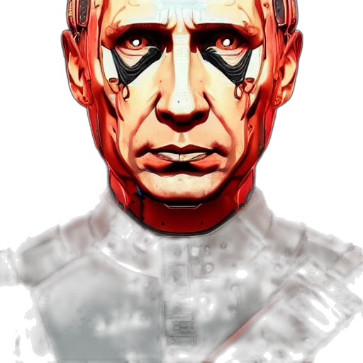 robot, mask, face, concept art transparent PNG cut-out