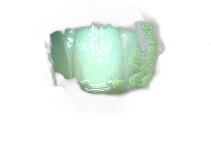 bottle, mask, crown, face, 3d render, concept art, watercolor, vaporwave transparent PNG cut-out