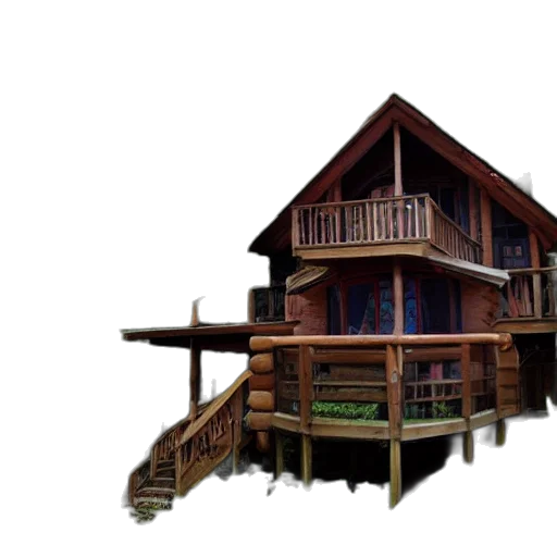 building, furniture, 3d render, concept art transparent PNG cut-out