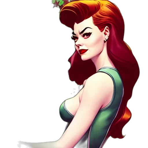 crown, dress, comic book art, cartoon, concept art, fantasy art, green, phil transparent PNG cut-out