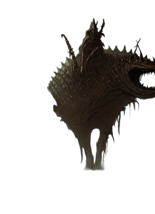 dragon, creature, animal, crown, concept art, 3d render, fantasy art, photorealistic transparent PNG cut-out