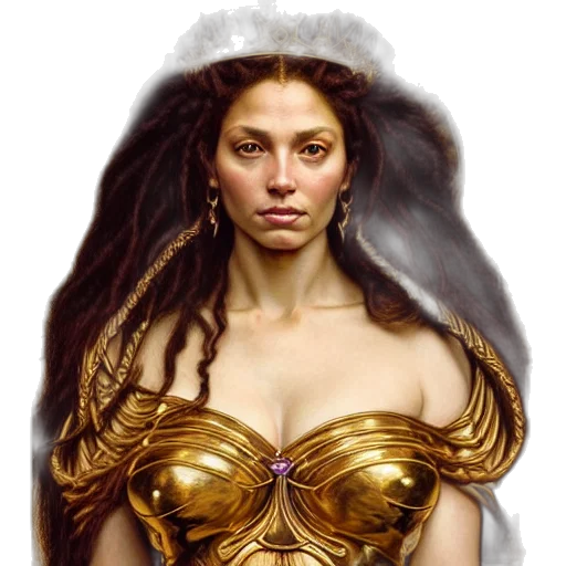 jewelry, crown, face, fantasy art transparent PNG cut-out