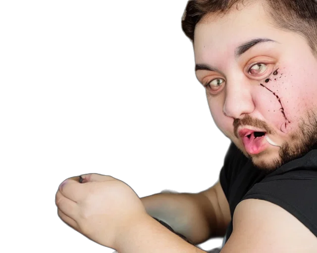 creature, face, animal, weapon transparent PNG cut-out