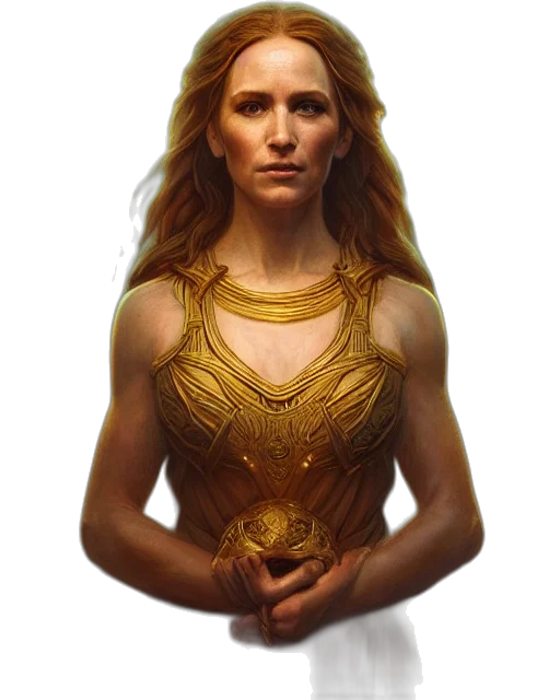 jewelry, dress, crown, sword, fantasy art, concept art, comic book art, pixel art transparent PNG cut-out