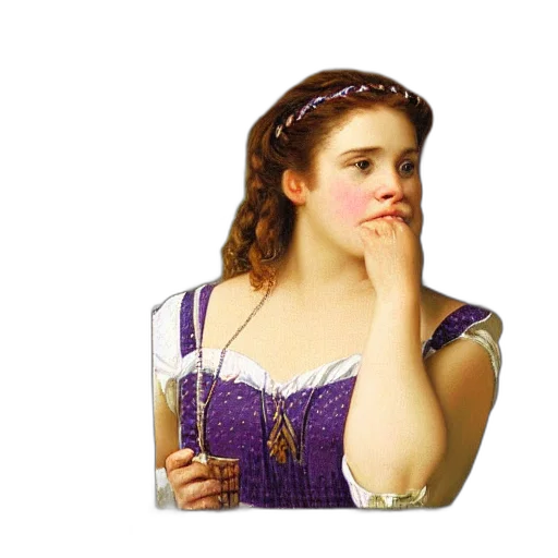 dress, face, jewelry, crown transparent PNG cut-out